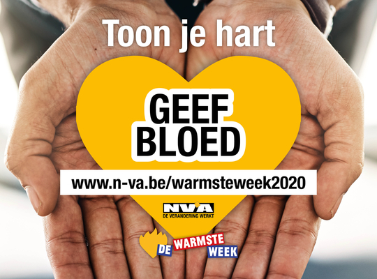 N-VA Genk doet mee aan de Warmste Week N-VA Genk doet mee aan de Warmste Week